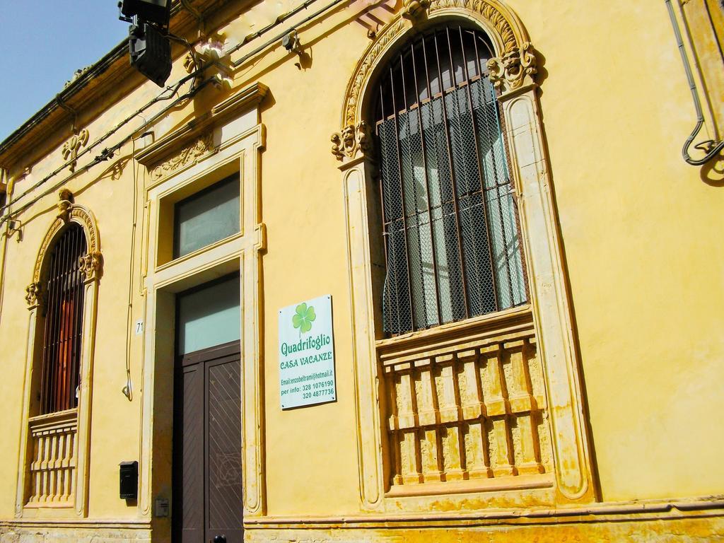 Casa Vacanze Il Quadrifoglio Noto Exterior foto